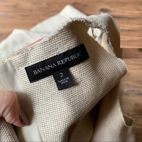 Banana Republic Taupe Khaki Fit And Flare Dress - Picture 12 of 12